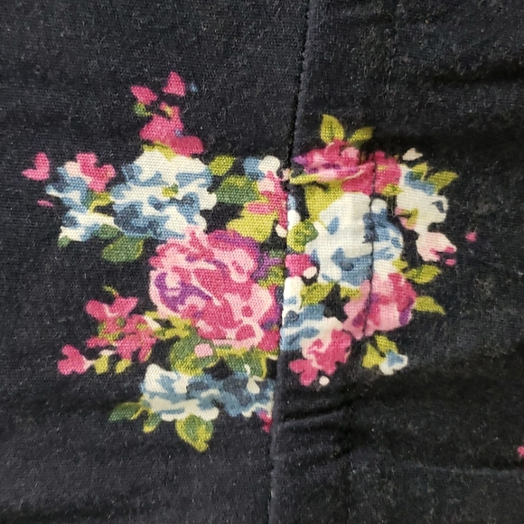 Garage womens blue floral and lace dress SM - Picture 6 of 9